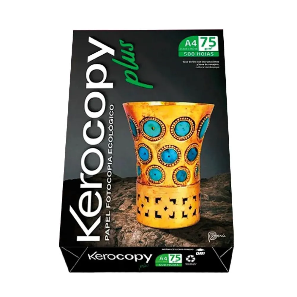 PAPEL BOND KEROCOPY A4 75GR
