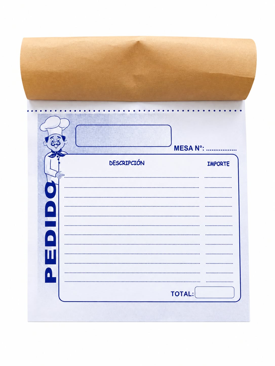 NOTAS DE PEDIDO 1X1 1/6 OFICIO