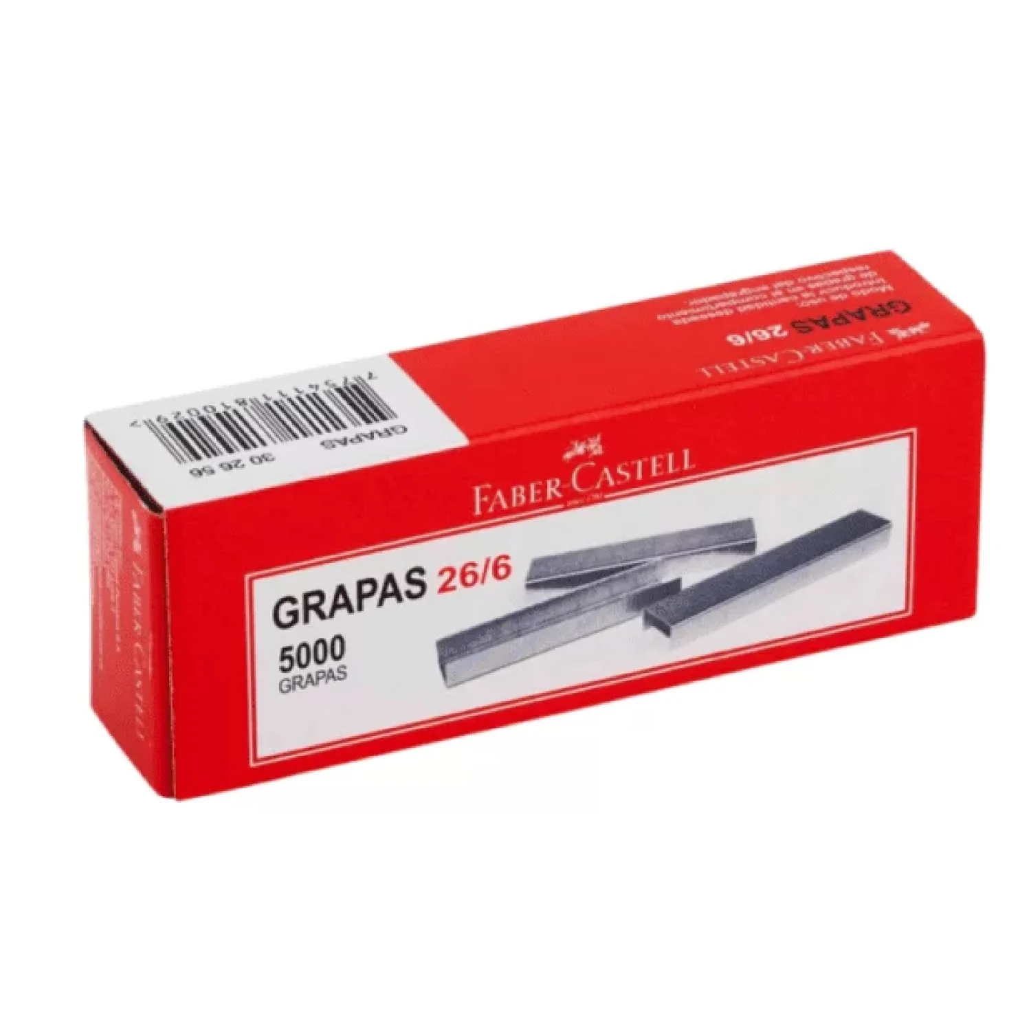 GRAPAS 26/6 5000 GRAPAS FABER CASTELL