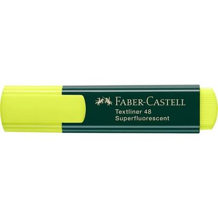 RESALTADOR FABER CASTELL TEXTLINER 48 HIGHLIGHT AMARILLO
