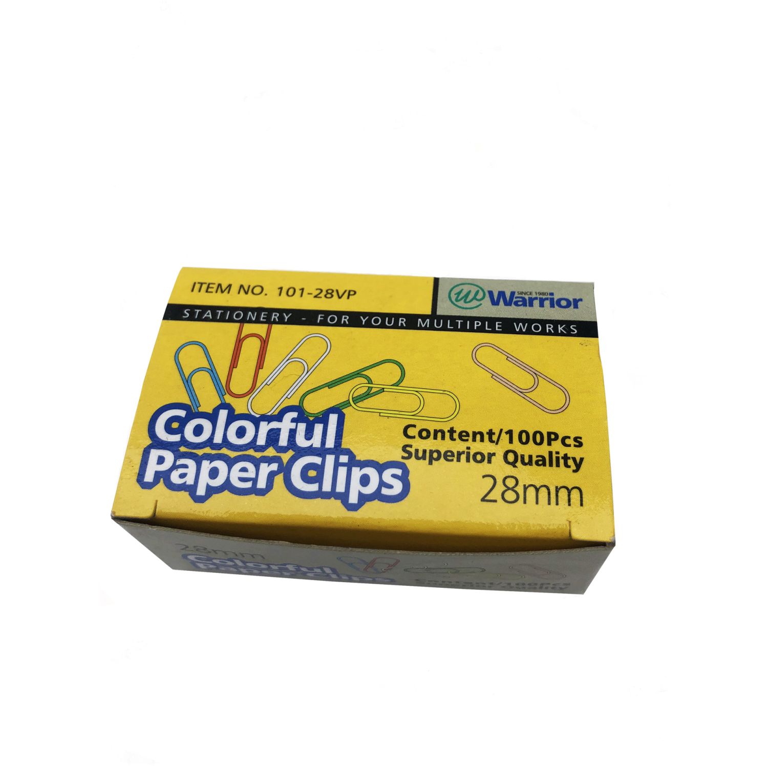 COLORFUL PAPER CLIPS WARRIOR