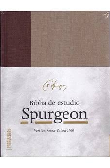 BIBLIA DE ESTUDIO SPURGEON RVR1960