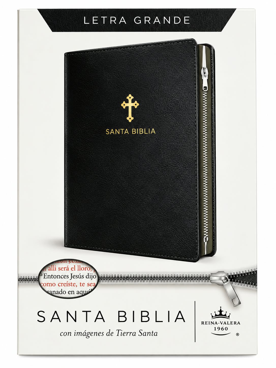 SANTA BIBLIA LETRA GRANDE CON IMAGENES DE TIERRA SANTA RVR1960