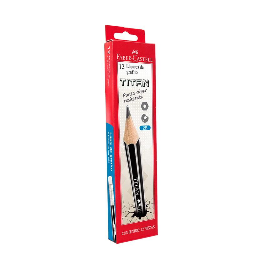 LAPIZ TITAN FABER CASTELL 2B
