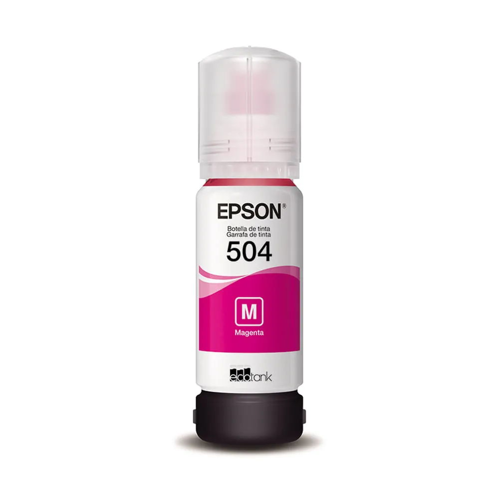 TINTA DE IMPRESION EPSON T504 MAGENTA