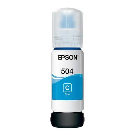 TINTA DE IMPRESION EPSON T504 CIAN